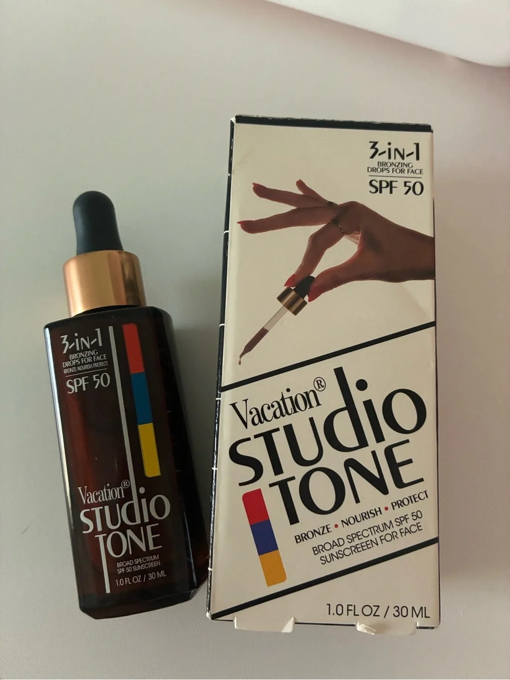 Vacation Studio Tone Bronzing Drops SPF 50
